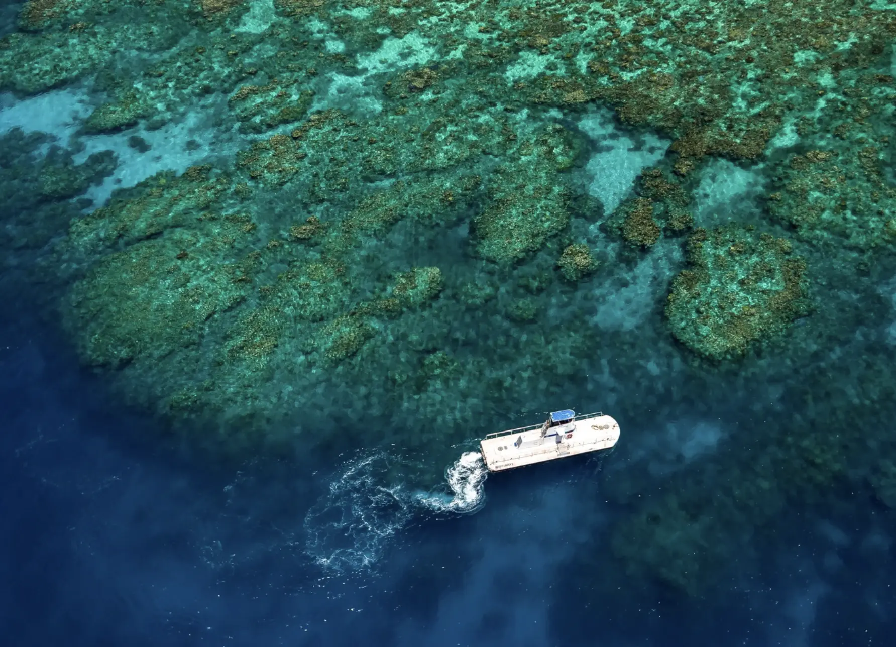 Great Barrier Reef for non-swimmers