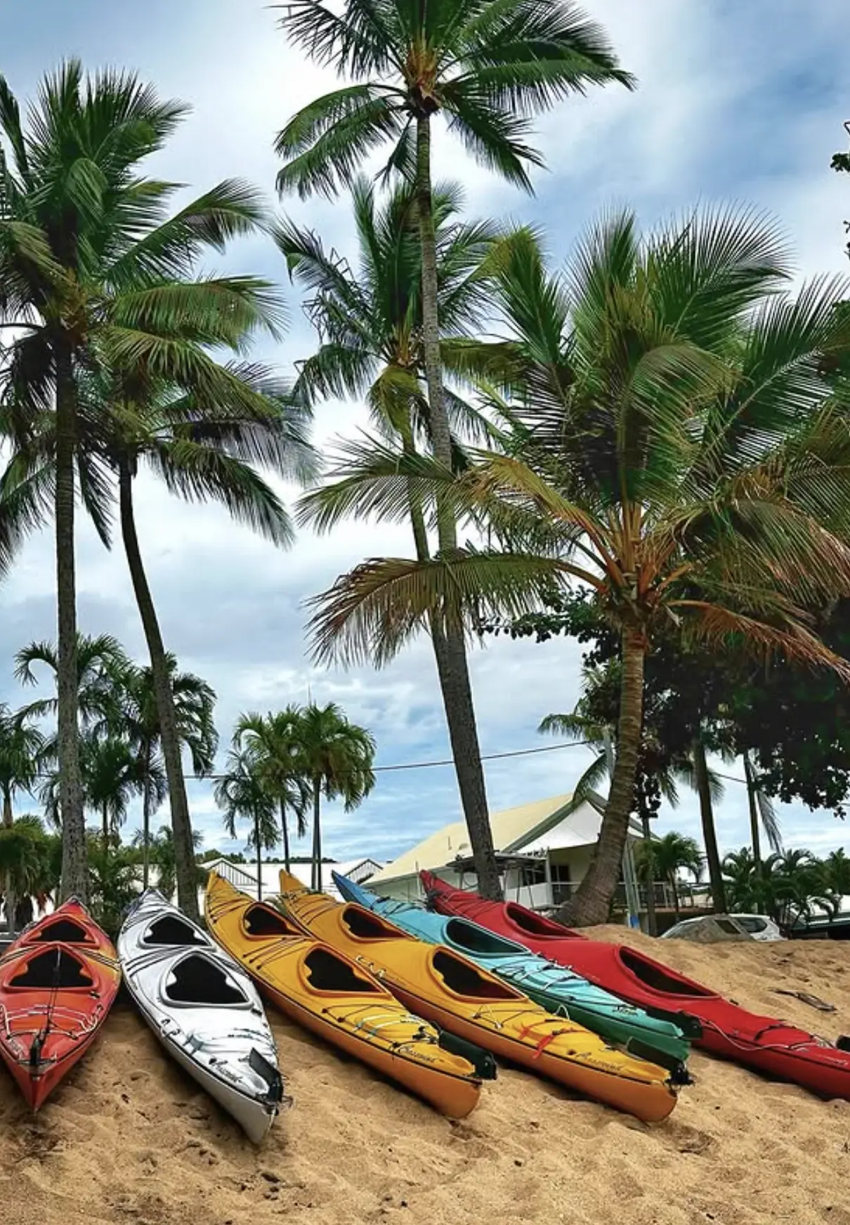 Sea kayaking near Picnic Bay