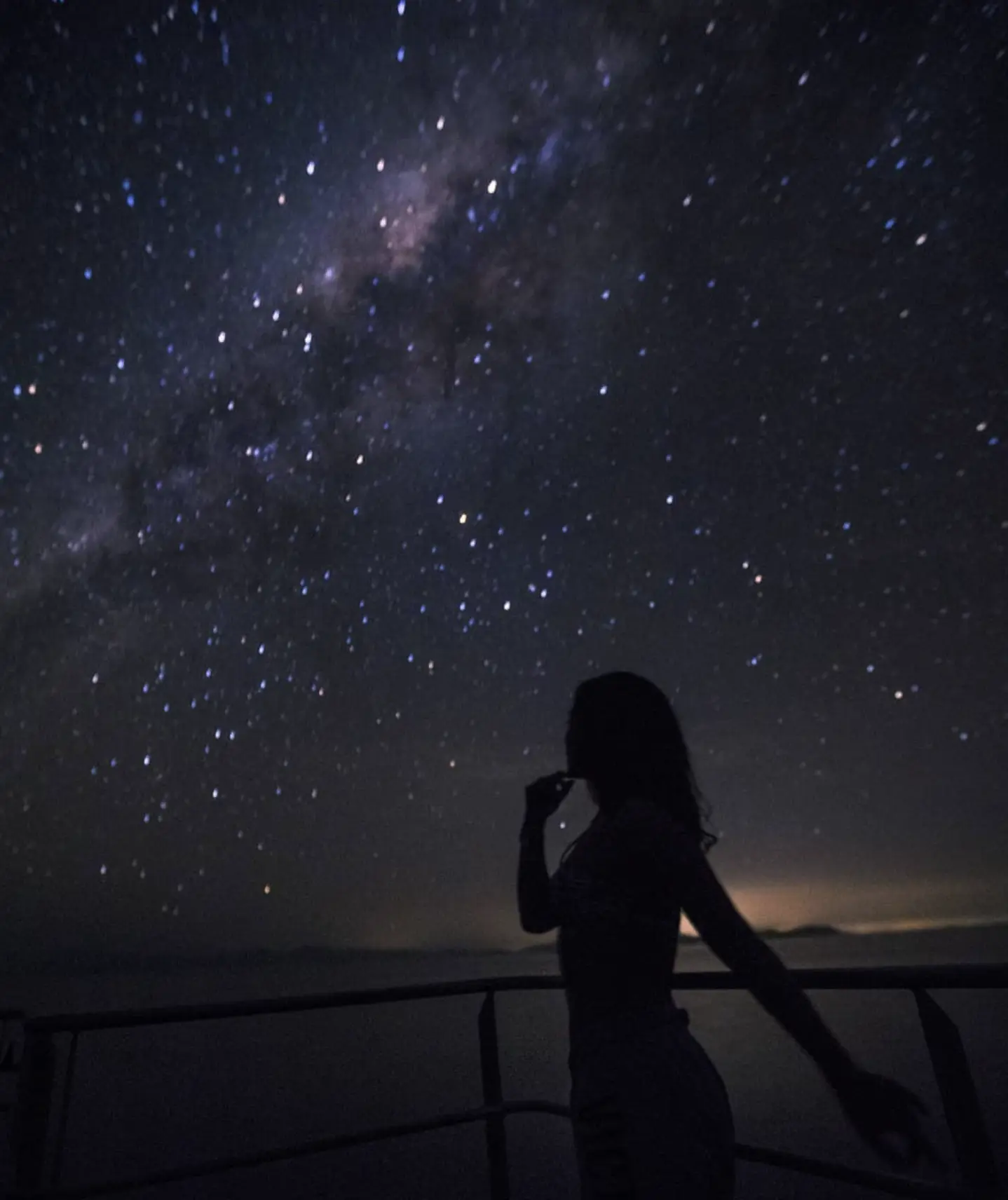 View of the Milky Way during stargazing tour