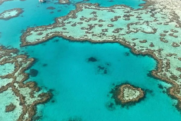 Great Barrier Reef, Scenic Flight Heart Reef