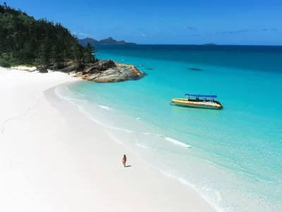 Whitsunday Islands, Fly Raft package