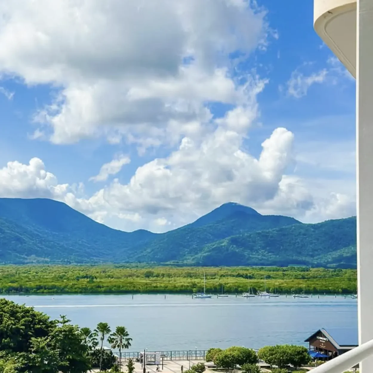 view from the Pullman Cairns International